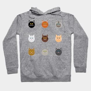 Cat Pattern Hoodie